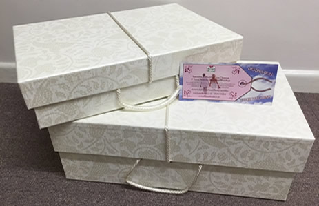 Boxed bridal box